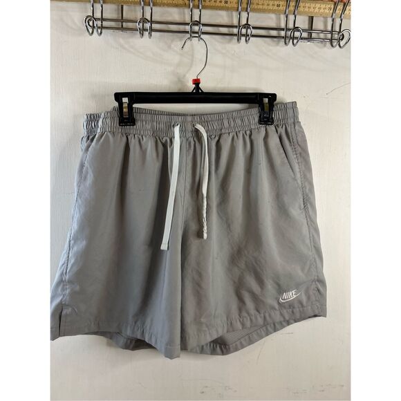 Nike swim trunks gray mens xl drawstring mesh-lined rn#56323 - Picture 2 of 7